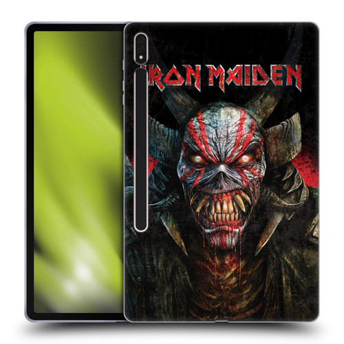 Iron Maiden Senjutsu Back Cover Death Snake Soft Gel Case for Samsung Galaxy Tab S8 Plus