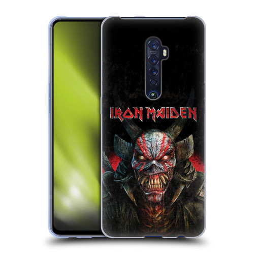 Iron Maiden Senjutsu Back Cover Death Snake Soft Gel Case for OPPO Reno 2