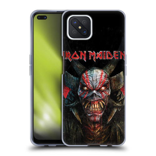 Iron Maiden Senjutsu Back Cover Death Snake Soft Gel Case for OPPO Reno4 Z 5G