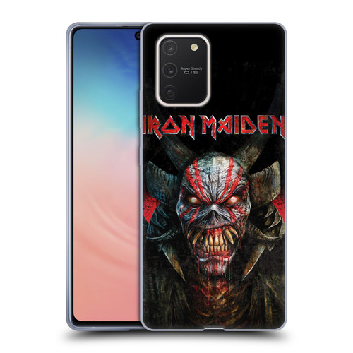 Iron Maiden Senjutsu Back Cover Death Snake Soft Gel Case for Samsung Galaxy S10 Lite
