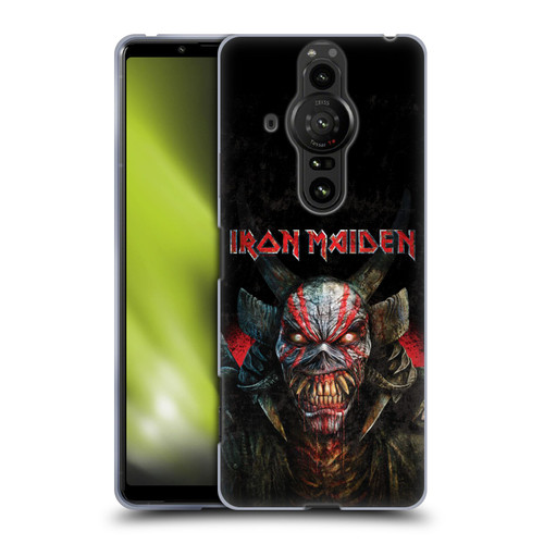 Iron Maiden Senjutsu Back Cover Death Snake Soft Gel Case for Sony Xperia Pro-I
