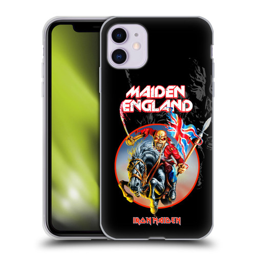 Iron Maiden Tours England Soft Gel Case for Apple iPhone 11