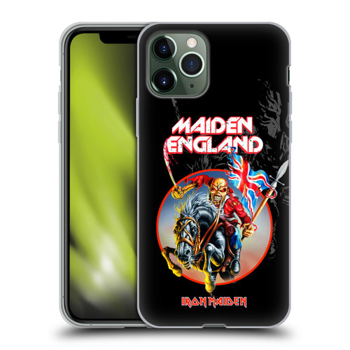 Iron Maiden Tours England Soft Gel Case for Apple iPhone 11 Pro