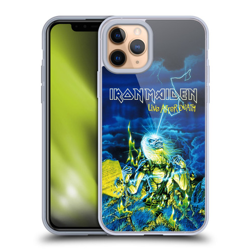 Iron Maiden Tours Live After Death Soft Gel Case for Apple iPhone 11 Pro