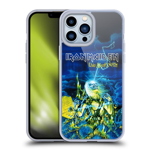 Iron Maiden Tours Live After Death Soft Gel Case for Apple iPhone 13 Pro Max