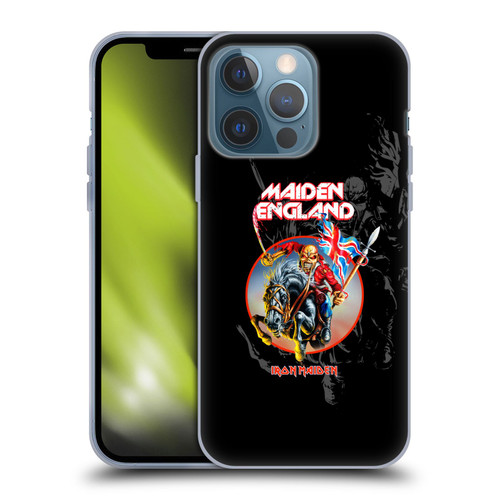 Iron Maiden Tours England Soft Gel Case for Apple iPhone 13 Pro