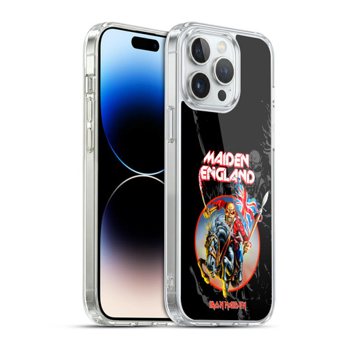 Iron Maiden Tours England Soft Gel Case for Apple iPhone 14 Pro Max & MagSafe