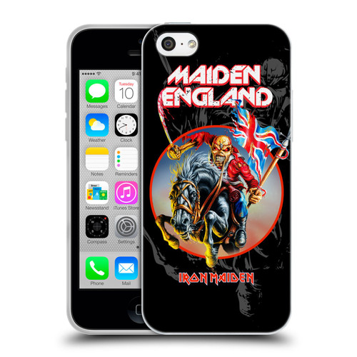Iron Maiden Tours England Soft Gel Case for Apple iPhone 5c