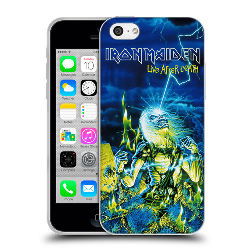 Iron Maiden Tours Live After Death Soft Gel Case for Apple iPhone 5c