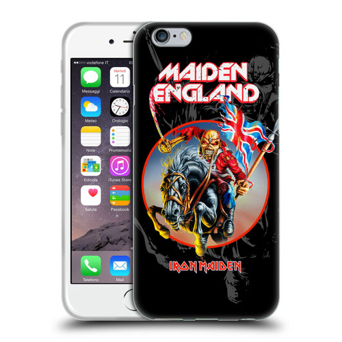 Iron Maiden Tours England Soft Gel Case for Apple iPhone 6 / iPhone 6s