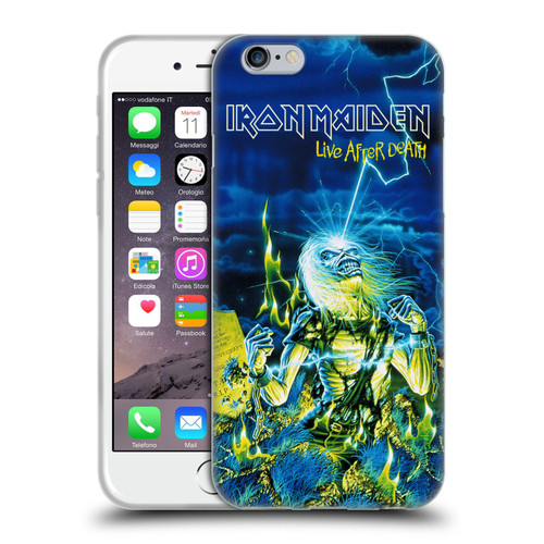 Iron Maiden Tours Live After Death Soft Gel Case for Apple iPhone 6 / iPhone 6s
