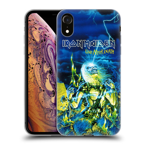 Iron Maiden Tours Live After Death Soft Gel Case for Apple iPhone XR