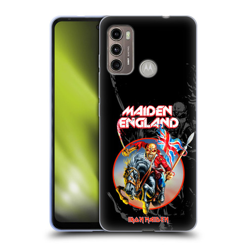 Iron Maiden Tours England Soft Gel Case for Motorola Moto G60 / Moto G40 Fusion