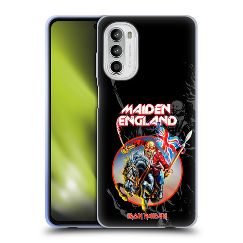Iron Maiden Tours England Soft Gel Case for Motorola Moto G52
