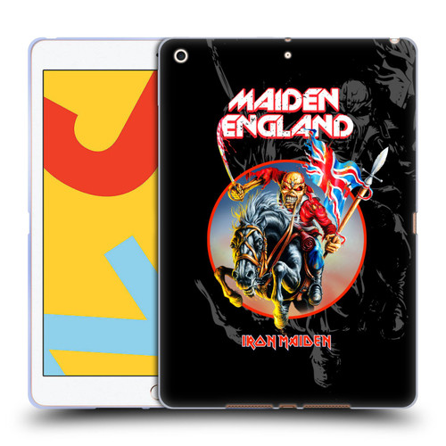 Iron Maiden Tours England Soft Gel Case for Apple iPad 10.2 2019/2020/2021