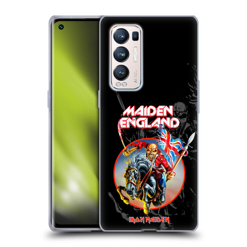 Iron Maiden Tours England Soft Gel Case for OPPO Find X3 Neo / Reno5 Pro+ 5G