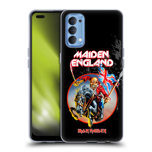 Iron Maiden Tours England Soft Gel Case for OPPO Reno 4 5G