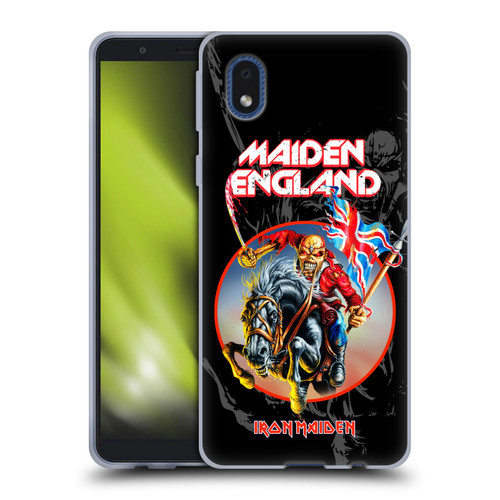 Iron Maiden Tours England Soft Gel Case for Samsung Galaxy A01 Core (2020)