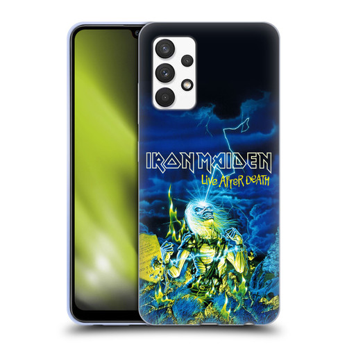 Iron Maiden Tours Live After Death Soft Gel Case for Samsung Galaxy A32 (2021)