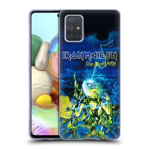 Iron Maiden Tours Live After Death Soft Gel Case for Samsung Galaxy A71 (2019)