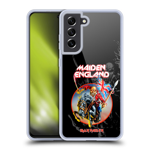 Iron Maiden Tours England Soft Gel Case for Samsung Galaxy S21 FE 5G & MagSafe