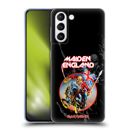 Iron Maiden Tours England Soft Gel Case for Samsung Galaxy S21+ 5G