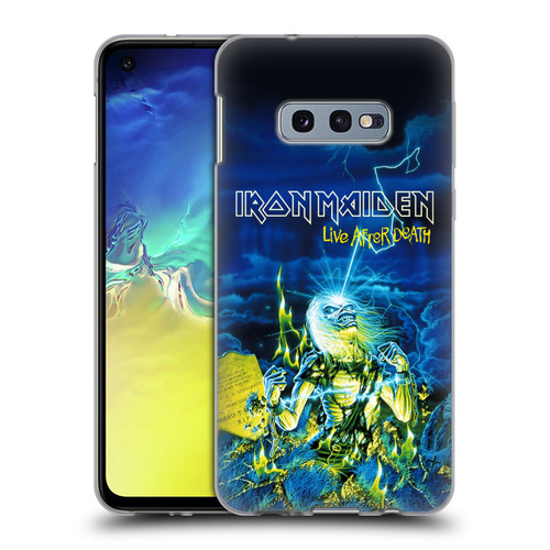 Iron Maiden Tours Live After Death Soft Gel Case for Samsung Galaxy S10e