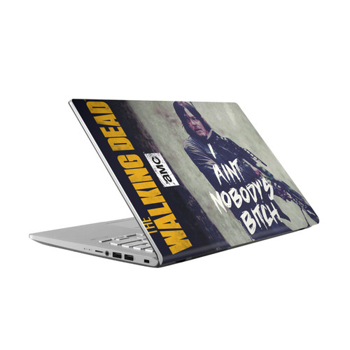 AMC The Walking Dead Daryl Dixon Art Typography Vinyl Sticker Skin Decal Cover for Asus Vivobook 14 X409FA-EK555T