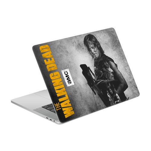 AMC The Walking Dead Daryl Dixon Art Double Exposure Vinyl Sticker Skin Decal Cover for Apple MacBook Pro 15.4" A1707/A1990