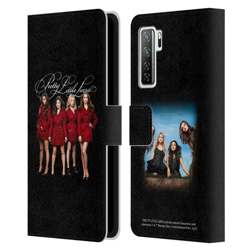 Pretty Little Liars Graphics Characters Leather Book Wallet Case Cover For Huawei Nova 7 SE/P40 Lite 5G