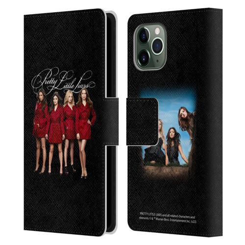 Pretty Little Liars Graphics Characters Leather Book Wallet Case Cover For Apple iPhone 11 Pro