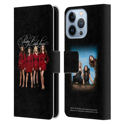 Pretty Little Liars Graphics Characters Leather Book Wallet Case Cover For Apple iPhone 13 Pro