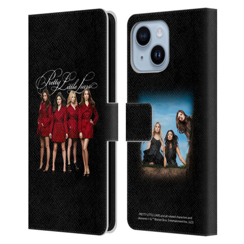 Pretty Little Liars Graphics Characters Leather Book Wallet Case Cover For Apple iPhone 14 Plus