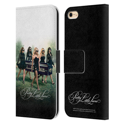 Pretty Little Liars Graphics Season 6 Poster Leather Book Wallet Case Cover For Apple iPhone 6 / iPhone 6s