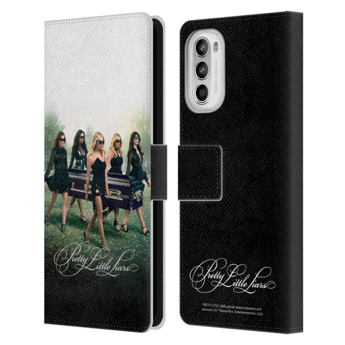 Pretty Little Liars Graphics Season 6 Poster Leather Book Wallet Case Cover For Motorola Moto G52