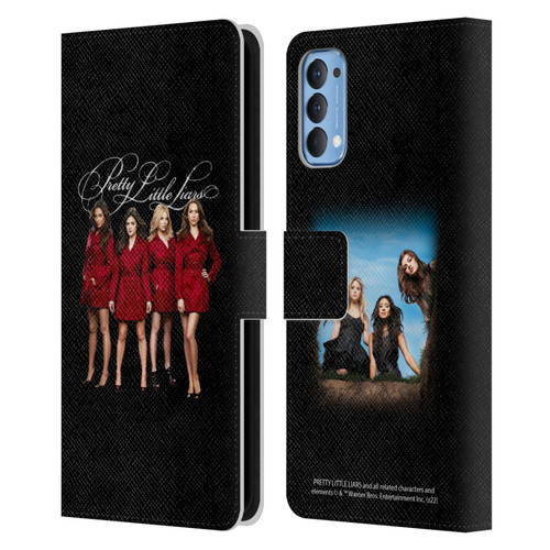 Pretty Little Liars Graphics Characters Leather Book Wallet Case Cover For OPPO Reno 4 5G