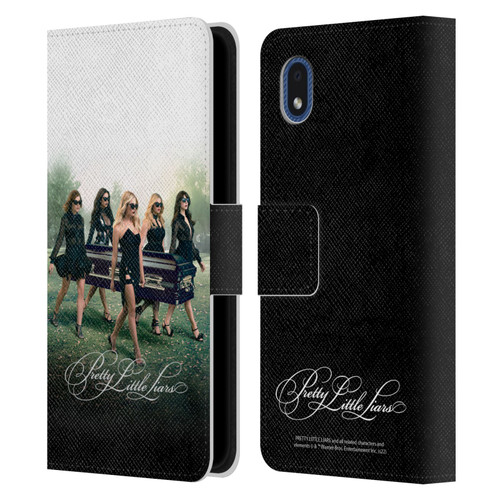 Pretty Little Liars Graphics Season 6 Poster Leather Book Wallet Case Cover For Samsung Galaxy A01 Core (2020)