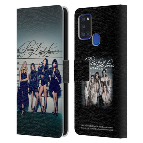 Pretty Little Liars Graphics Season 7 Poster Leather Book Wallet Case Cover For Samsung Galaxy A21s (2020)