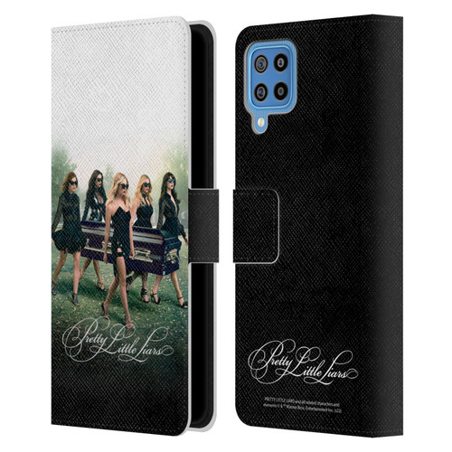 Pretty Little Liars Graphics Season 6 Poster Leather Book Wallet Case Cover For Samsung Galaxy F22 (2021)