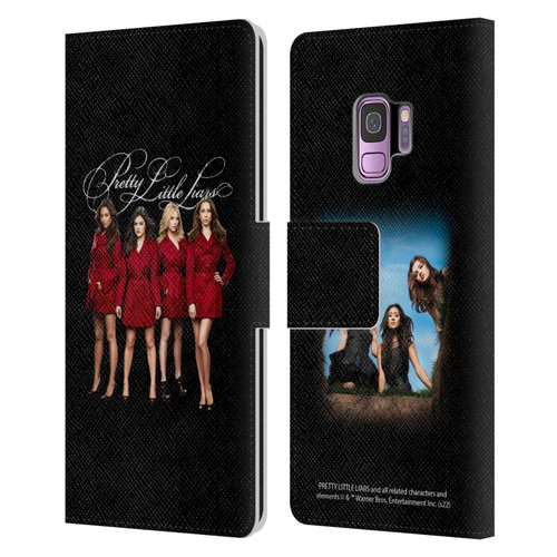 Pretty Little Liars Graphics Characters Leather Book Wallet Case Cover For Samsung Galaxy S9