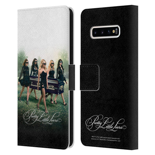 Pretty Little Liars Graphics Season 6 Poster Leather Book Wallet Case Cover For Samsung Galaxy S10+ / S10 Plus