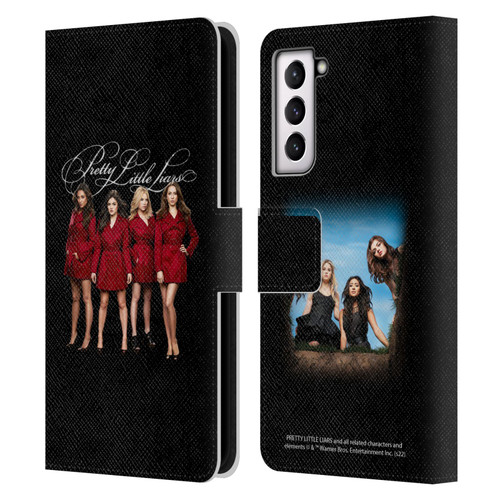 Pretty Little Liars Graphics Characters Leather Book Wallet Case Cover For Samsung Galaxy S21 5G