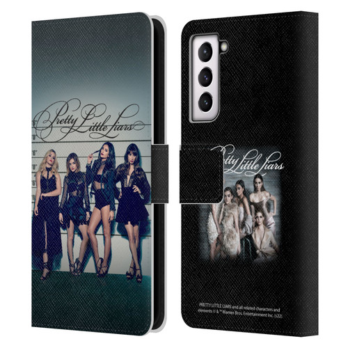 Pretty Little Liars Graphics Season 7 Poster Leather Book Wallet Case Cover For Samsung Galaxy S21 5G