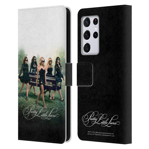 Pretty Little Liars Graphics Season 6 Poster Leather Book Wallet Case Cover For Samsung Galaxy S21 Ultra 5G
