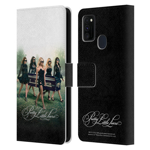 Pretty Little Liars Graphics Season 6 Poster Leather Book Wallet Case Cover For Samsung Galaxy M30s (2019)/M21 (2020)