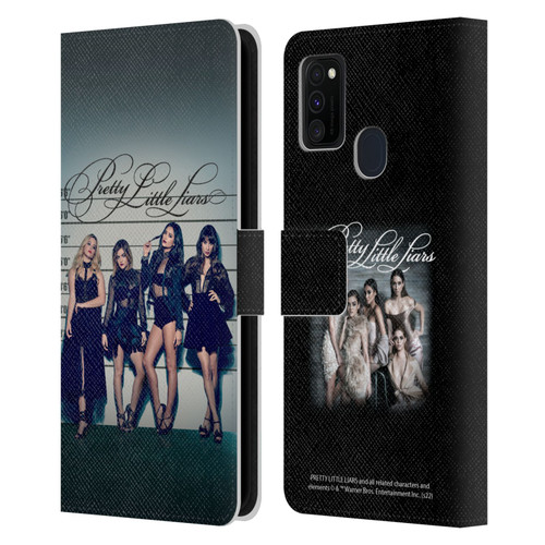 Pretty Little Liars Graphics Season 7 Poster Leather Book Wallet Case Cover For Samsung Galaxy M30s (2019)/M21 (2020)
