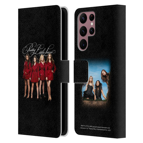 Pretty Little Liars Graphics Characters Leather Book Wallet Case Cover For Samsung Galaxy S22 Ultra 5G