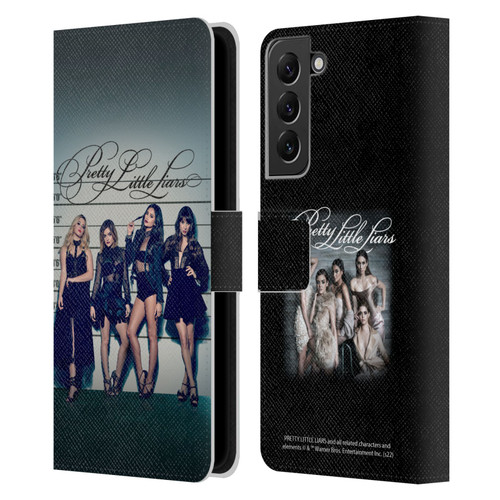 Pretty Little Liars Graphics Season 7 Poster Leather Book Wallet Case Cover For Samsung Galaxy S22+ 5G