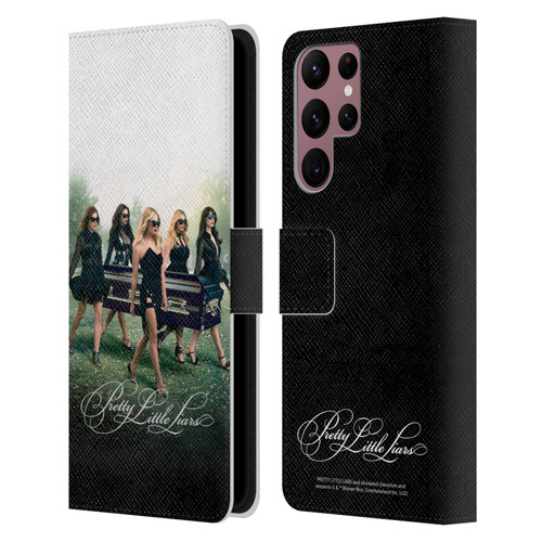 Pretty Little Liars Graphics Season 6 Poster Leather Book Wallet Case Cover For Samsung Galaxy S22 Ultra 5G