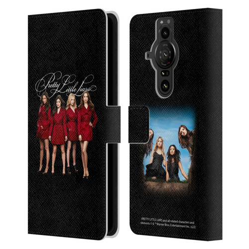 Pretty Little Liars Graphics Characters Leather Book Wallet Case Cover For Sony Xperia Pro-I